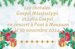 CONCERT - GOSPEL MISSISSIPPI Le 30 nov 2024