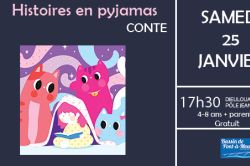 NUITS DE LA LECTURE : HISTOIRES EN PYJAMA Le 25 janv 2025