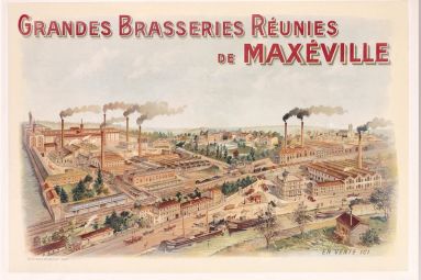 Lithographie anciennes brasseries