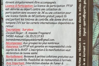 Les randonneurs du Pays de l'Orne