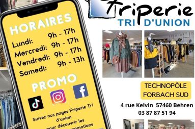 Friperie Tri d'Union Forbach