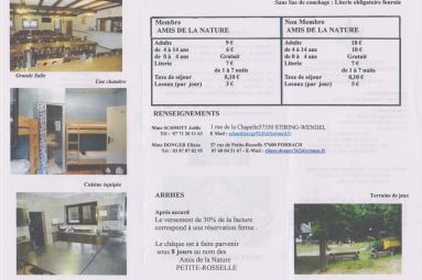 Amis de la Nature, chalet Schafbach