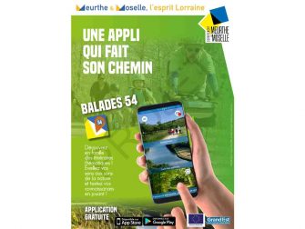 Promotion application mobile Balade 54